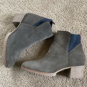 Dr Scholl’s Shoes Sustainable Olive Heeled Boots